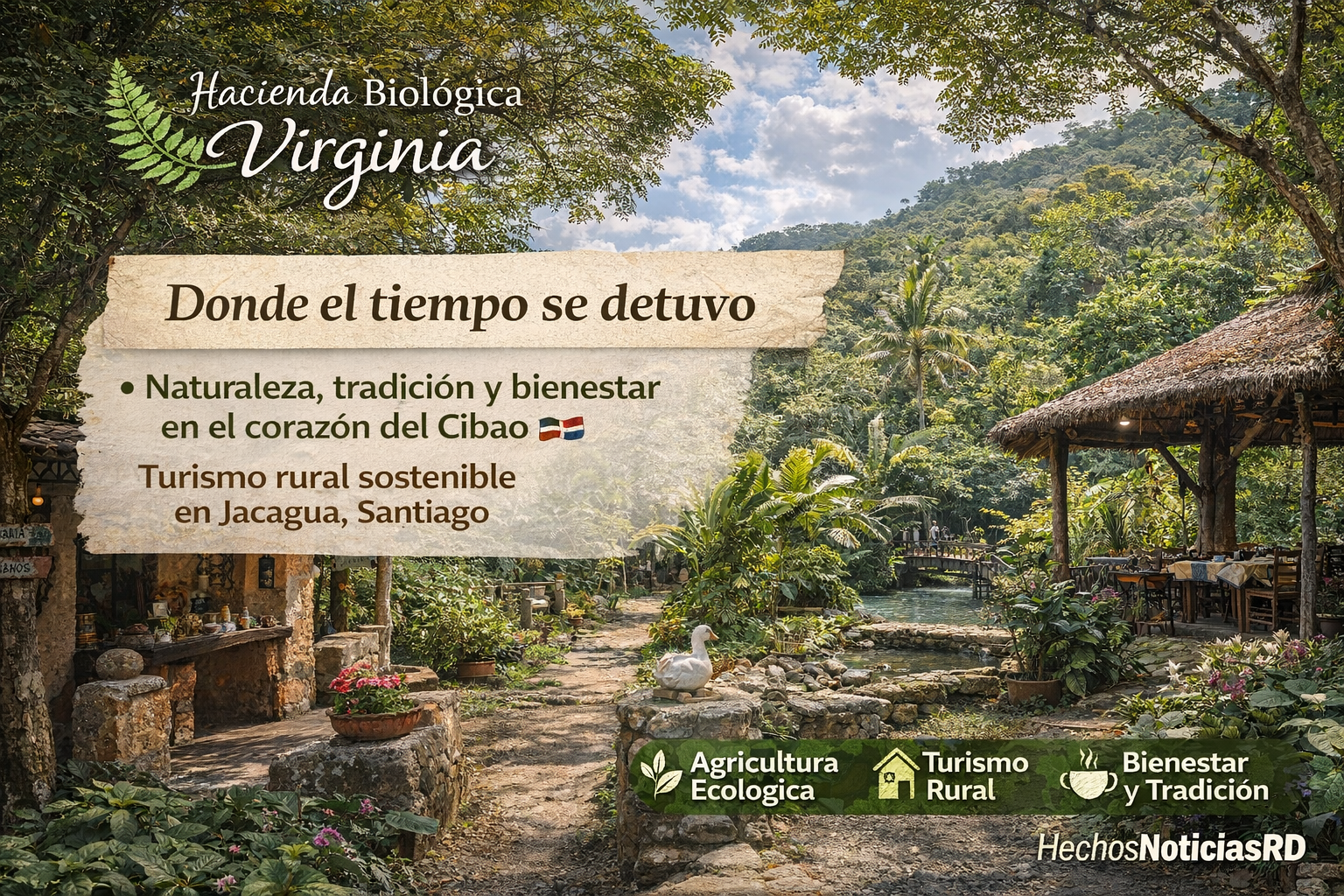 Hacienda Biológica Virginia: el lugar donde el tiempo se detuvo