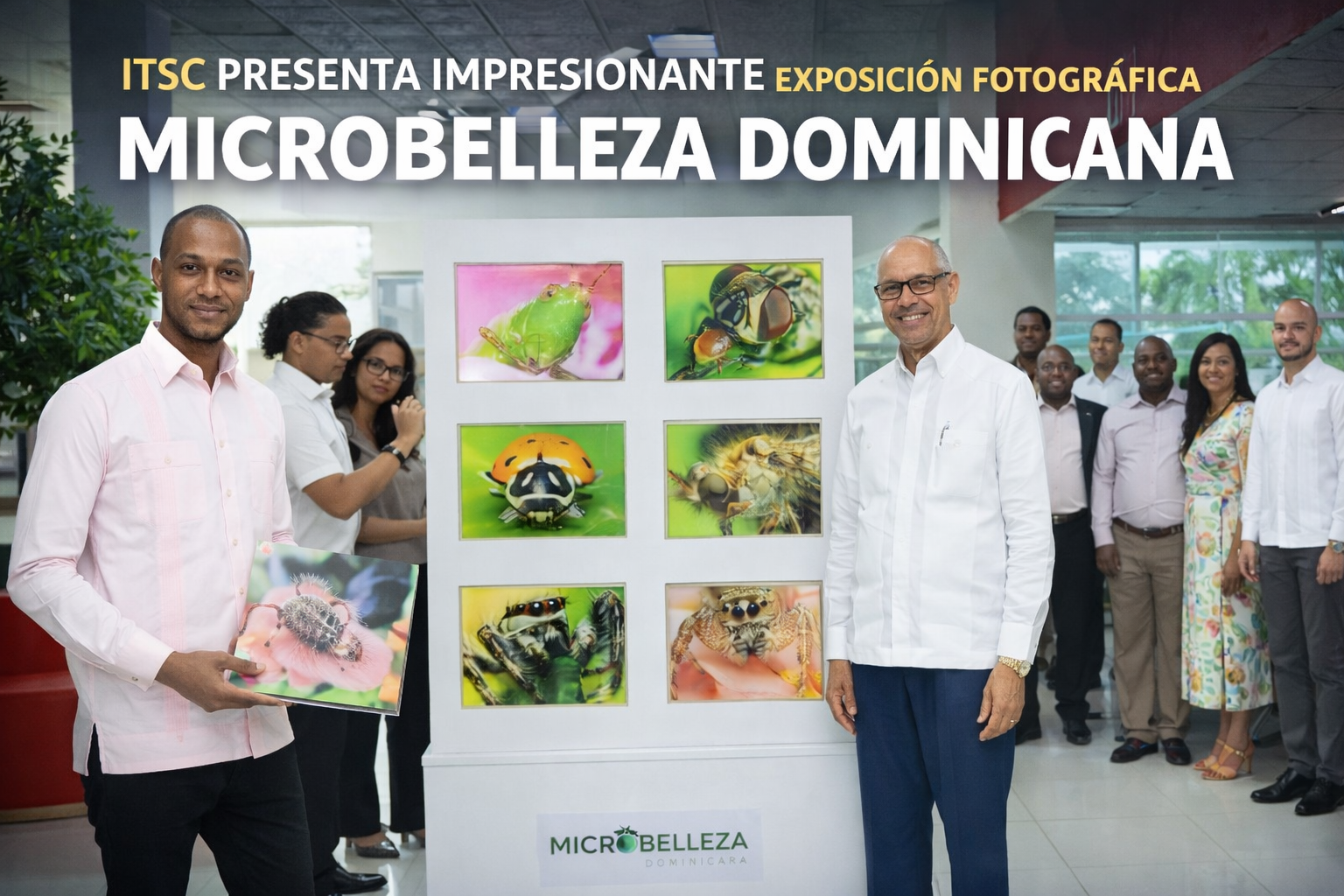 ITSC presenta impresionante exposición fotográfica “Microbelleza Dominicana”