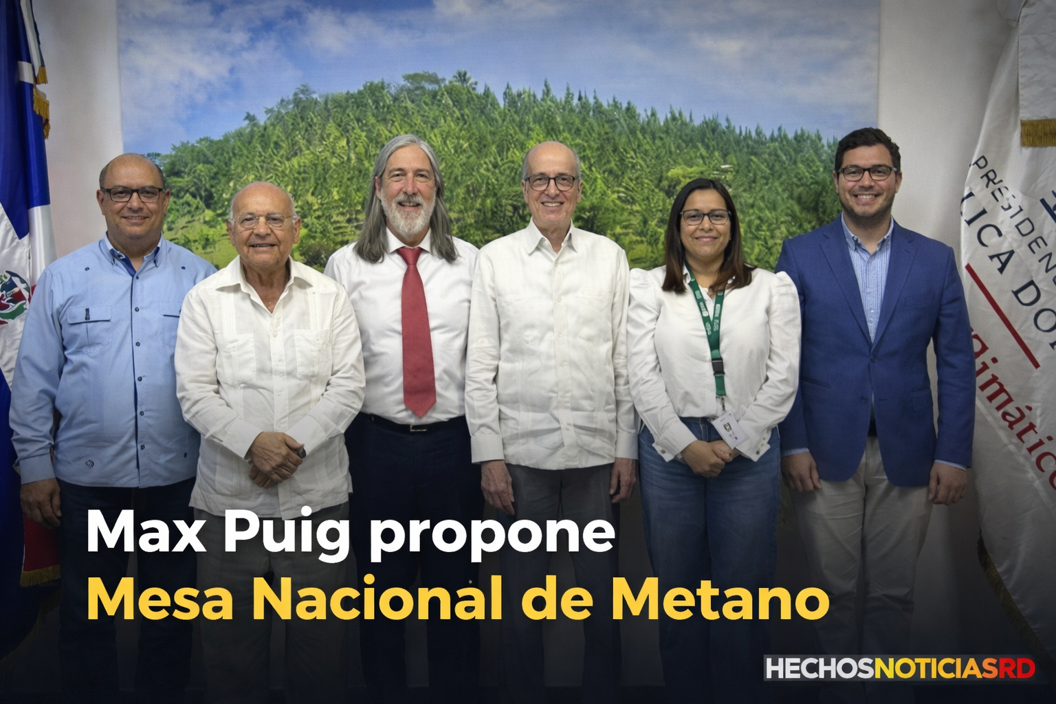 Max Puig propone crear Mesa Nacional de Metano para reducir emisiones en República Dominicana