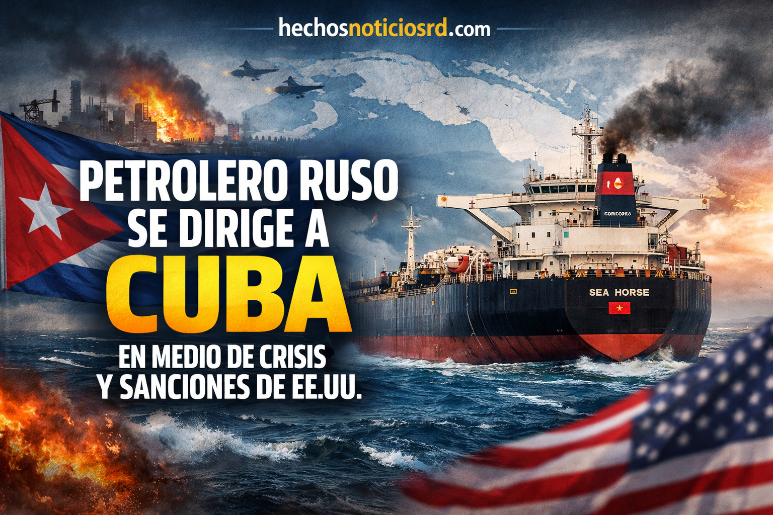 Un petrolero de Hong Kong también lleva combustible a Cuba