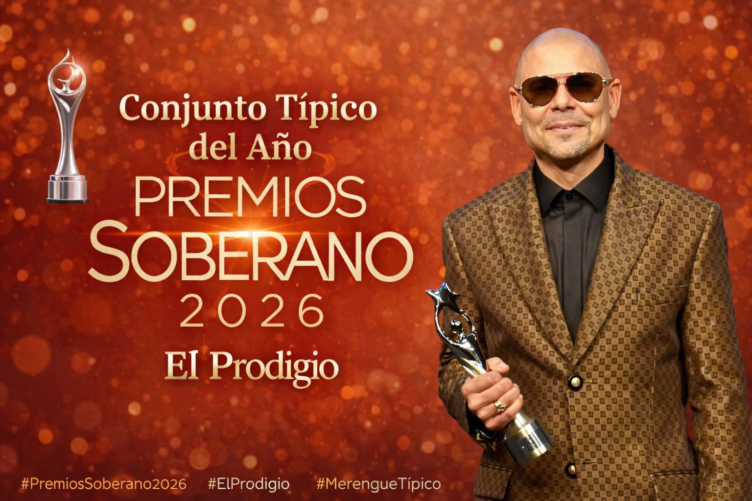 El Prodigio agradece reconocimiento como Conjunto Típico del Año en Premios Soberano