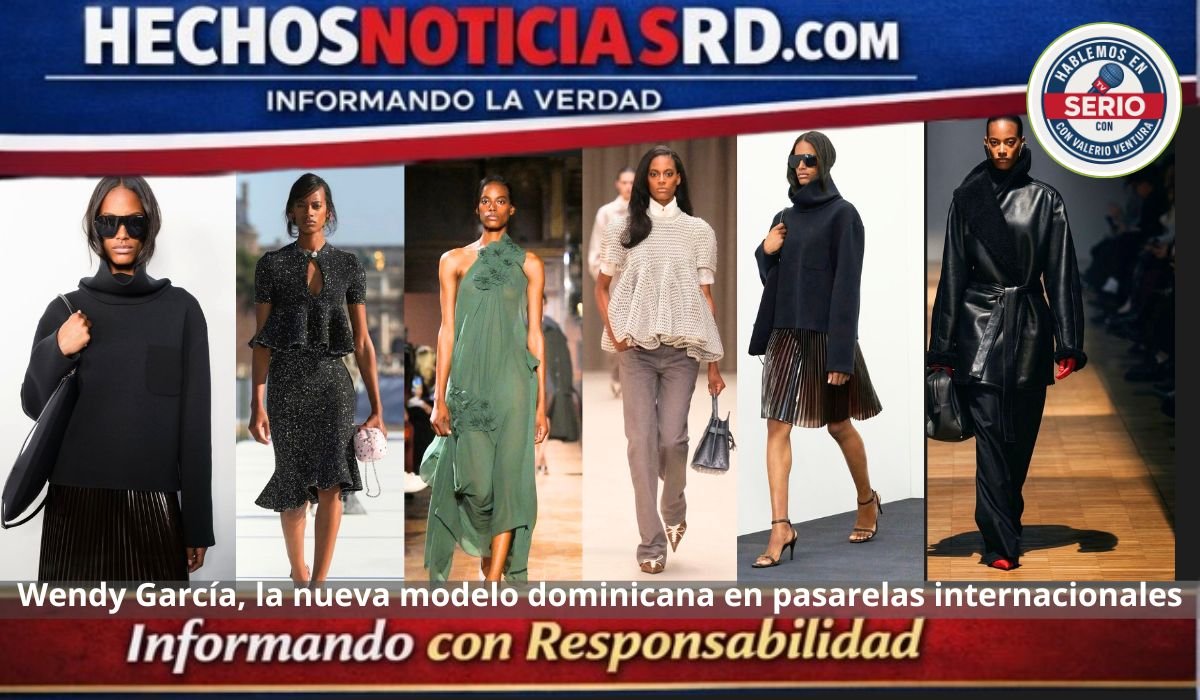Wendy García, la nueva modelo dominicana que conquista las pasarelas internacionales