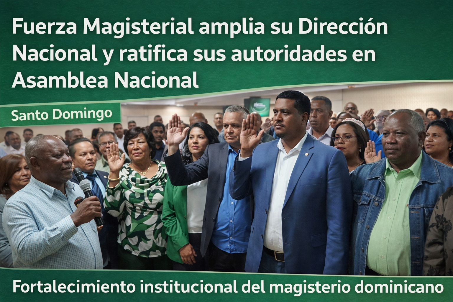 Fuerza Magisterial amplía su Dirección Nacional y ratifica sus autoridades en Asamblea Nacional