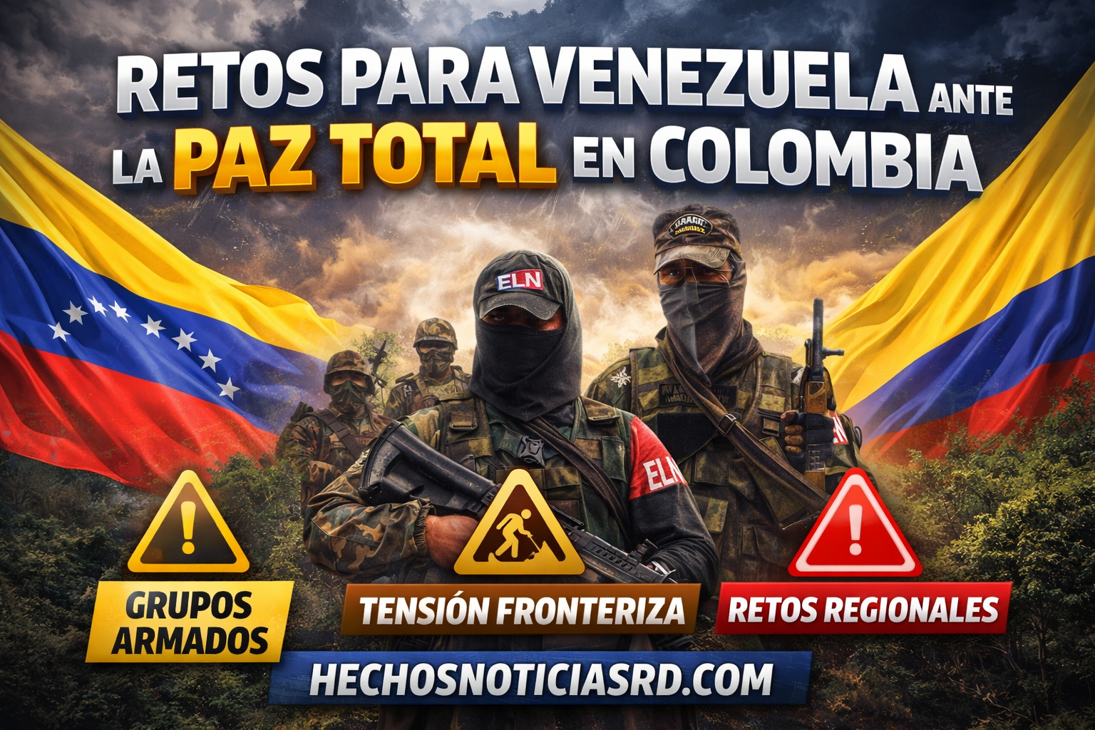 Los desafíos para Venezuela ante la política de “paz total” en Colombia: impacto regional y tensiones fronterizas