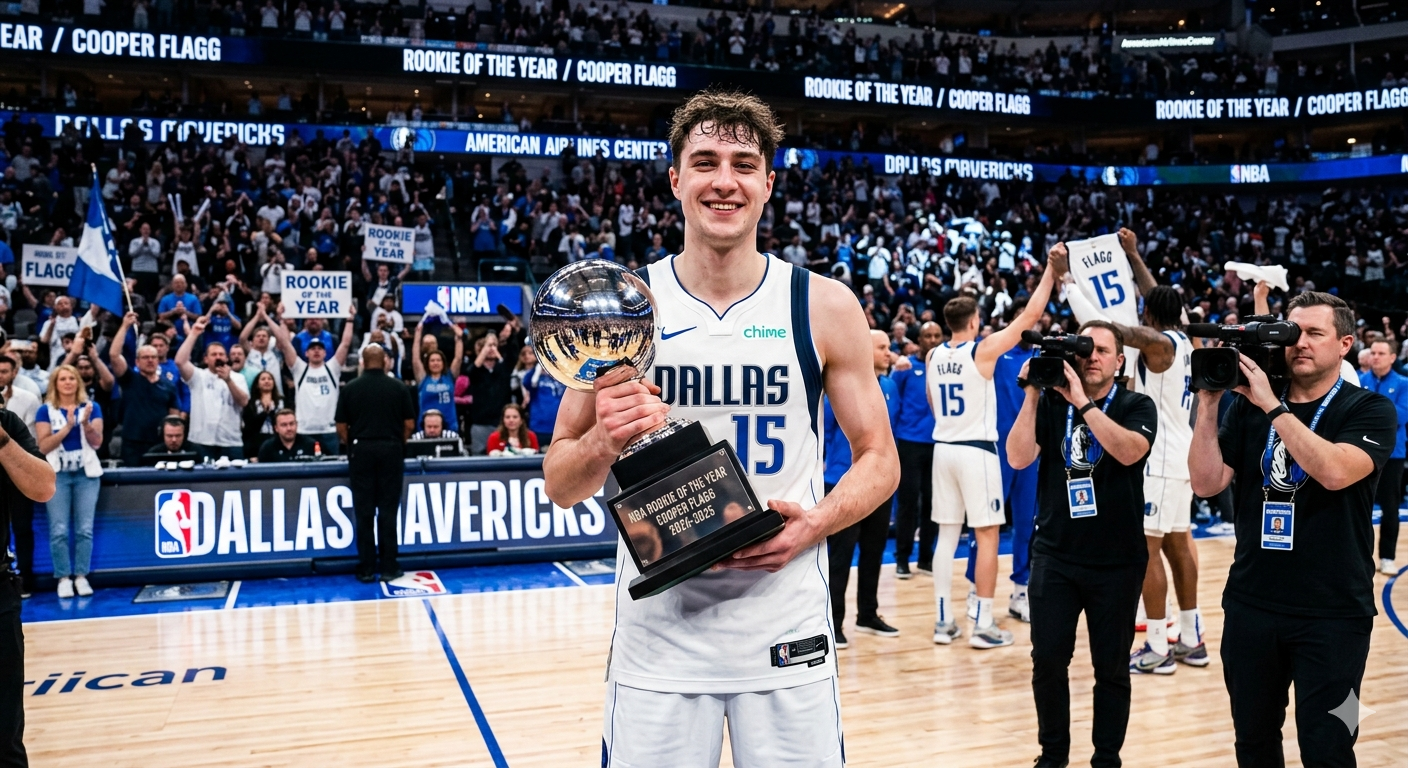 Cooper Flagg: La Nueva Estrella de la NBA Conquista el Premio al Novato del Año