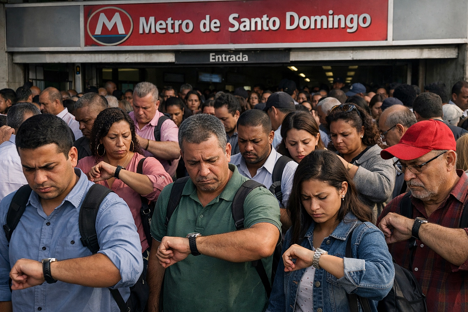 Caos en Santo Domingo: Fallas en el Metro y Teleférico Dejan a Miles Varados