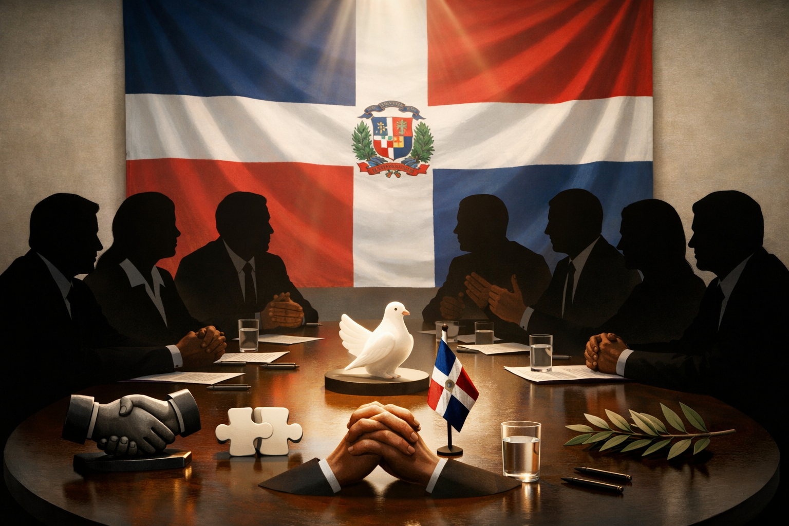 Un Llamado a la Unidad: La Cúpula Política Dominicana se Reúne Frente a los Retos Mundiales