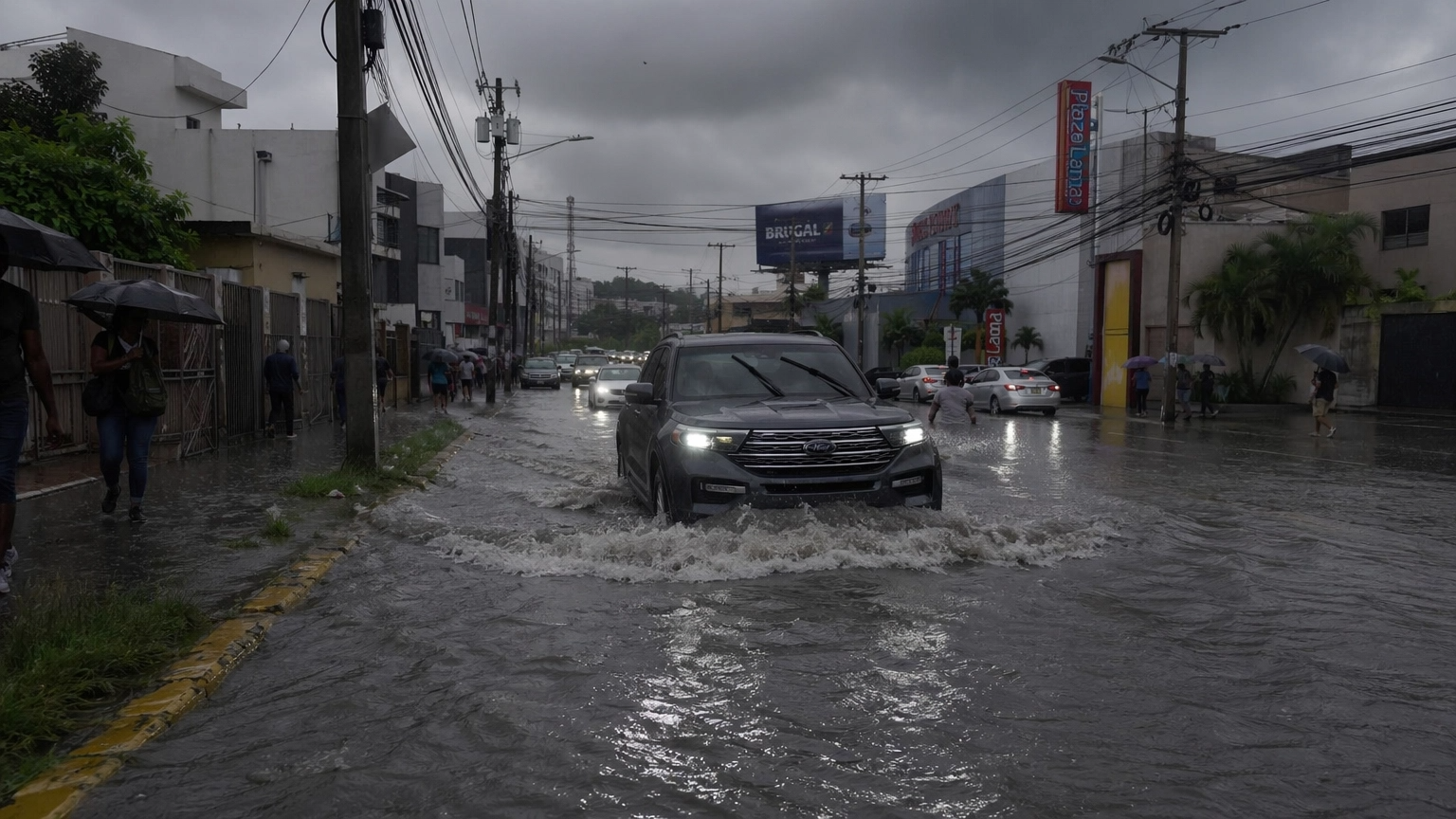 Alerta Máxima en República Dominicana: COE Eleva Niveles por Vaguada; Gran Santo Domingo y San Cristóbal en Amarilla y Roja