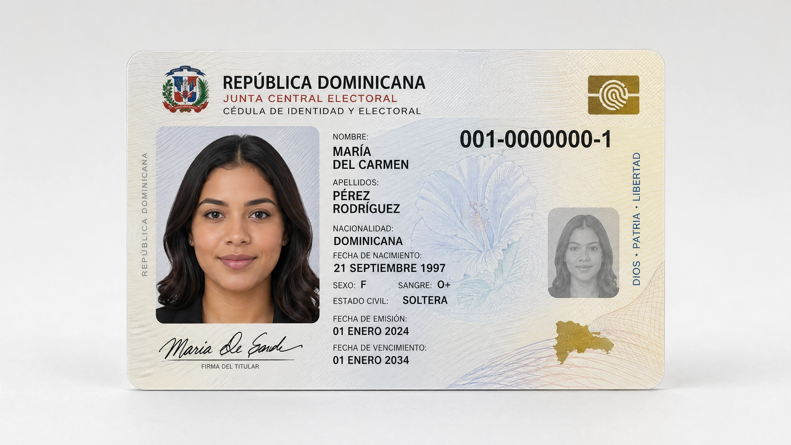 Nueva Cédula RD: ¿Maquillaje y Piercings Permitidos en la Foto? JCE Aclara Requisitos