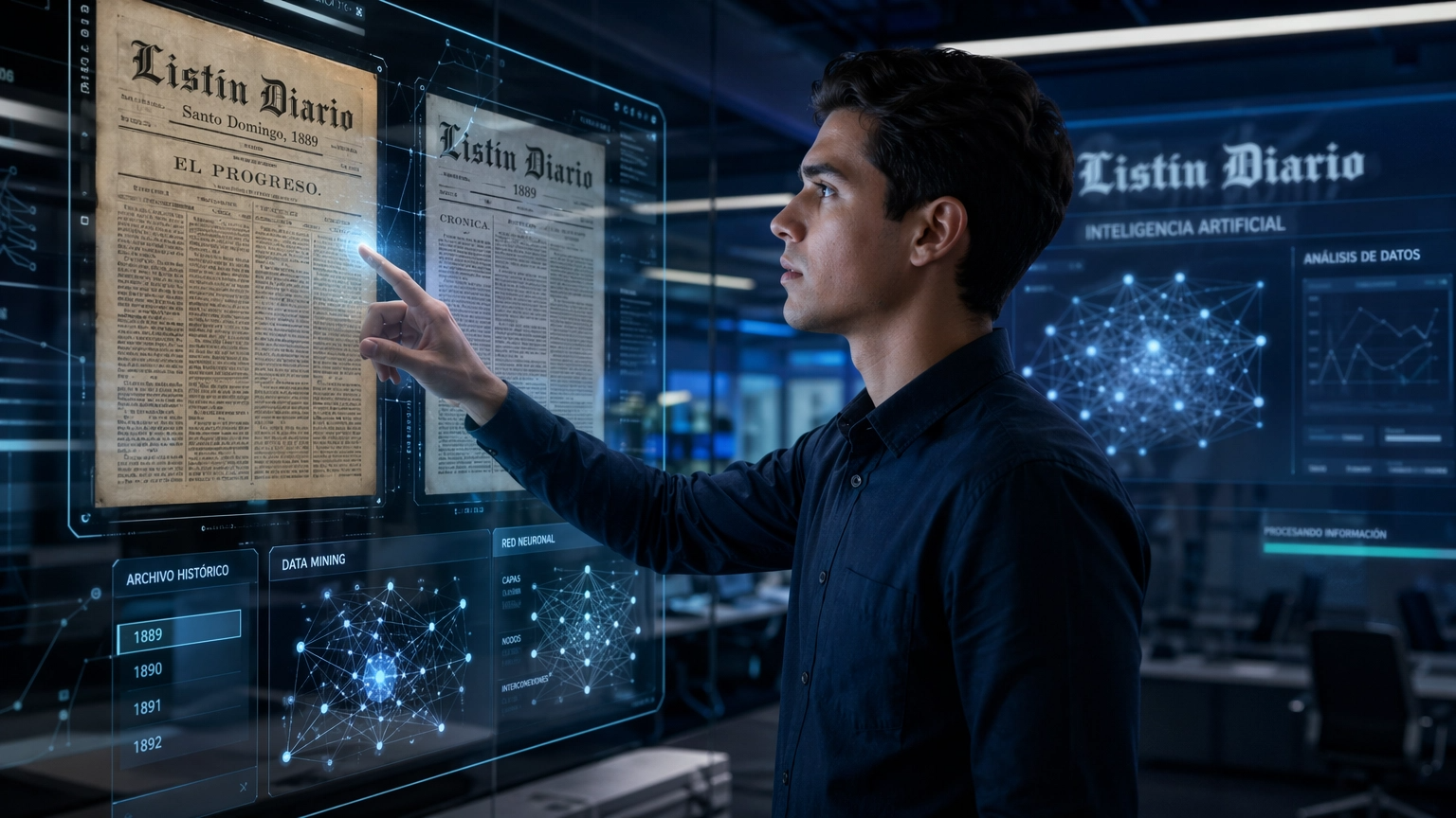 Listín Diario Revoluciona su Archivo Histórico con Inteligencia Artificial: 136 Años de Historia al Alcance de un Clic