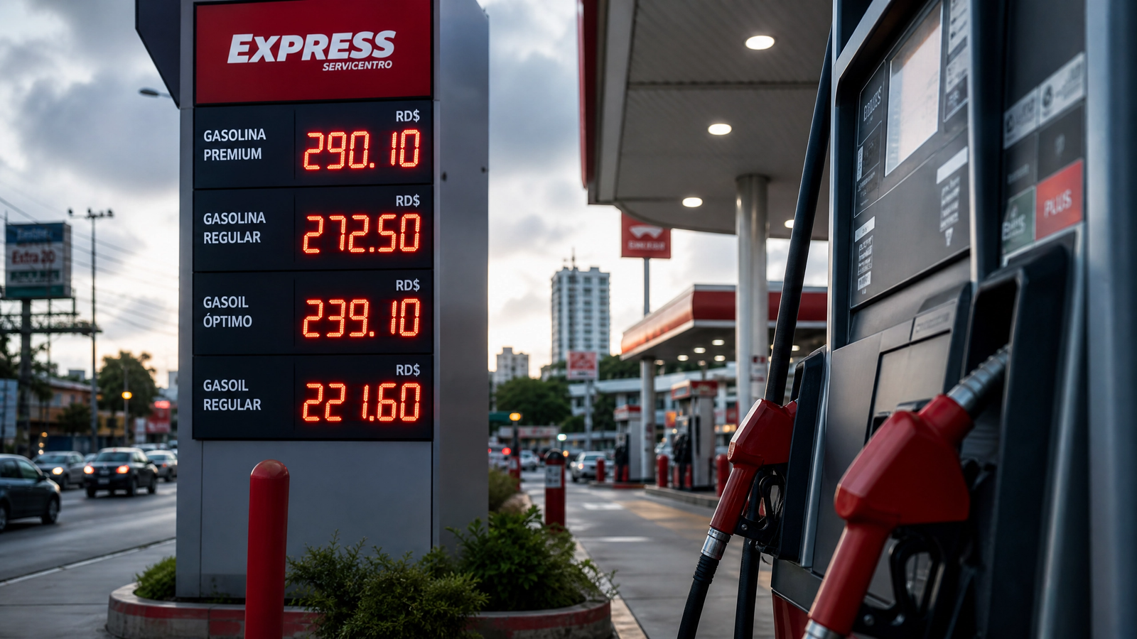 Economía Dominicana: Precios de Gasolinas y Gasoil Aumentan hasta RD$9 por Fluctuación del Petróleo