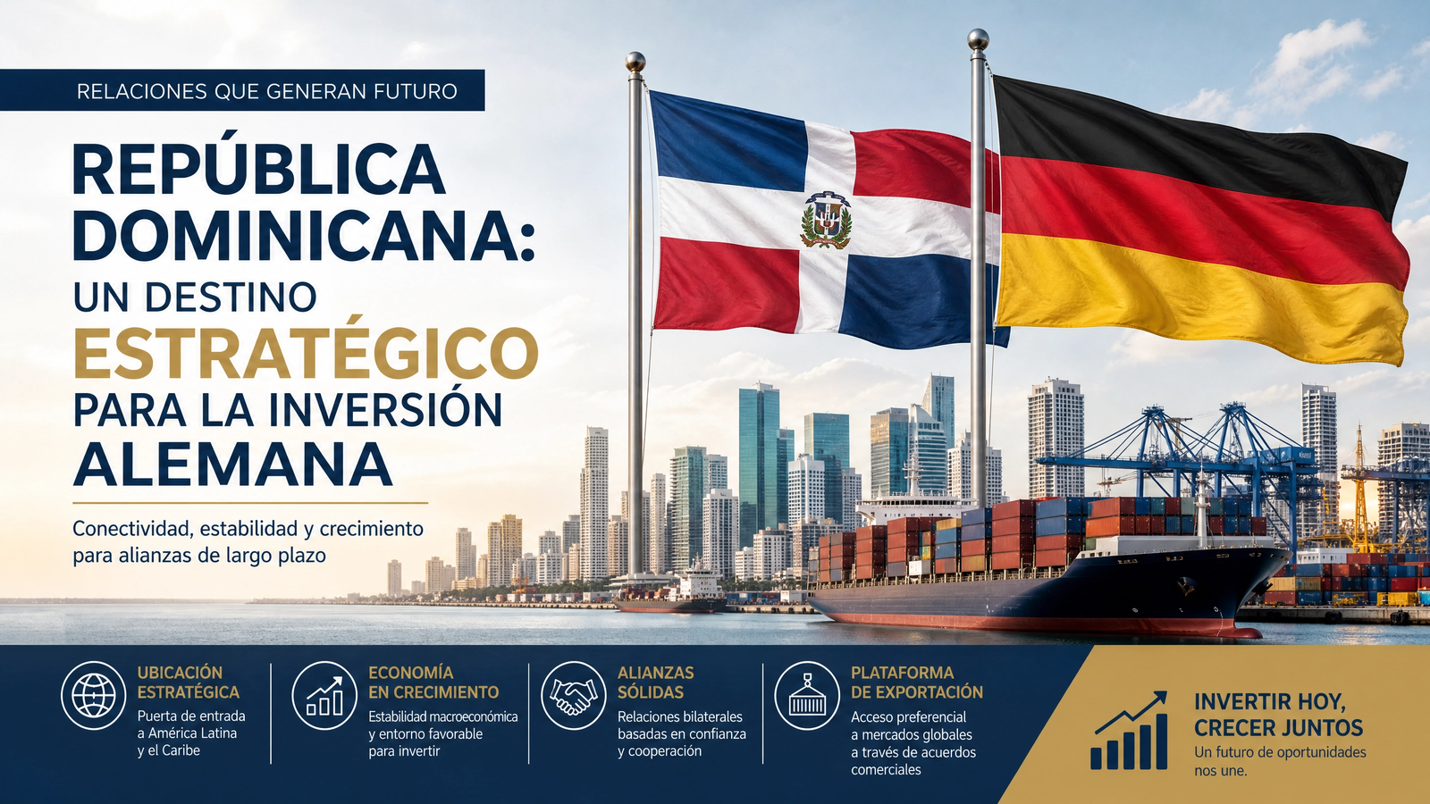 República Dominicana se consolida como destino estratégico de inversión para Alemania