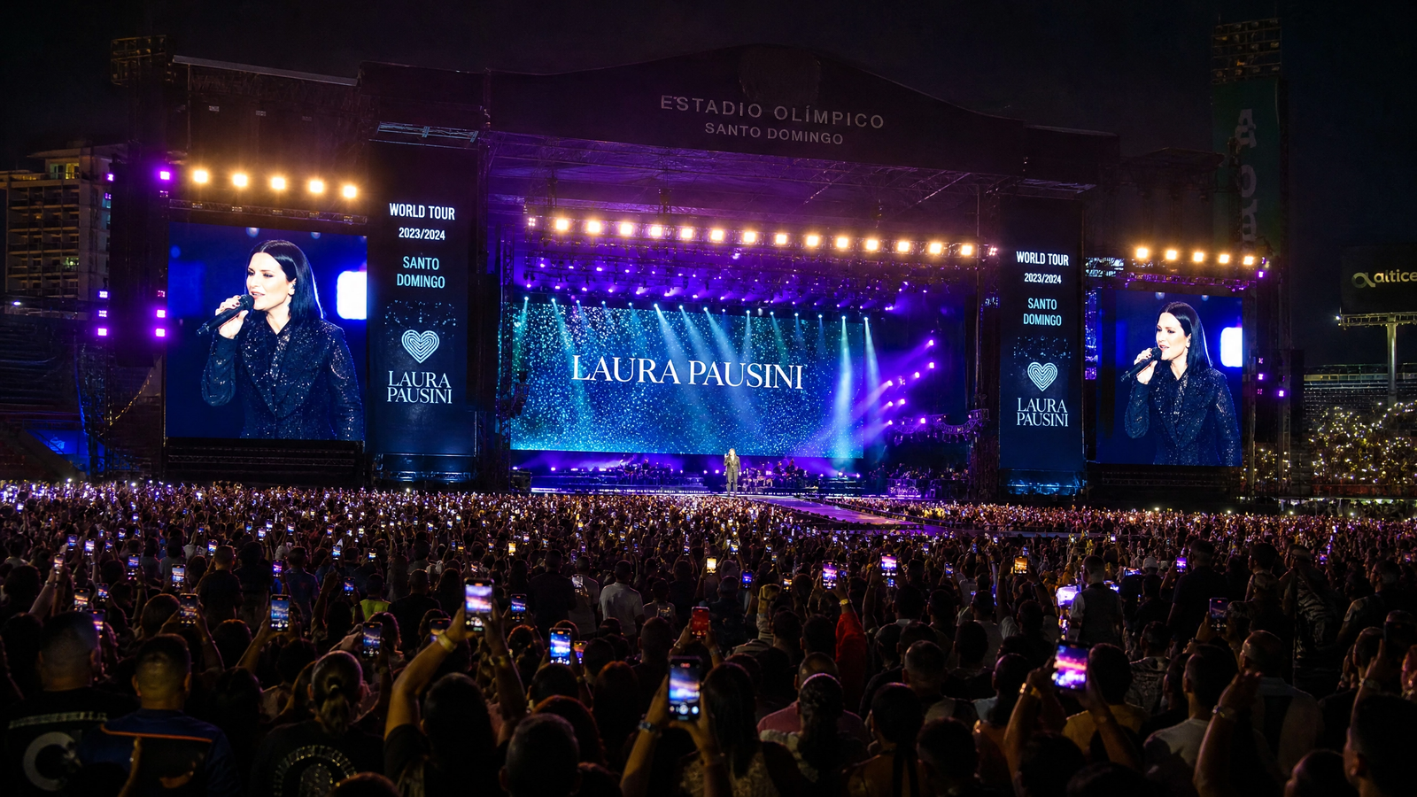 Laura Pausini y Ed Sheeran Conquistan Santo Domingo con Giras Históricas