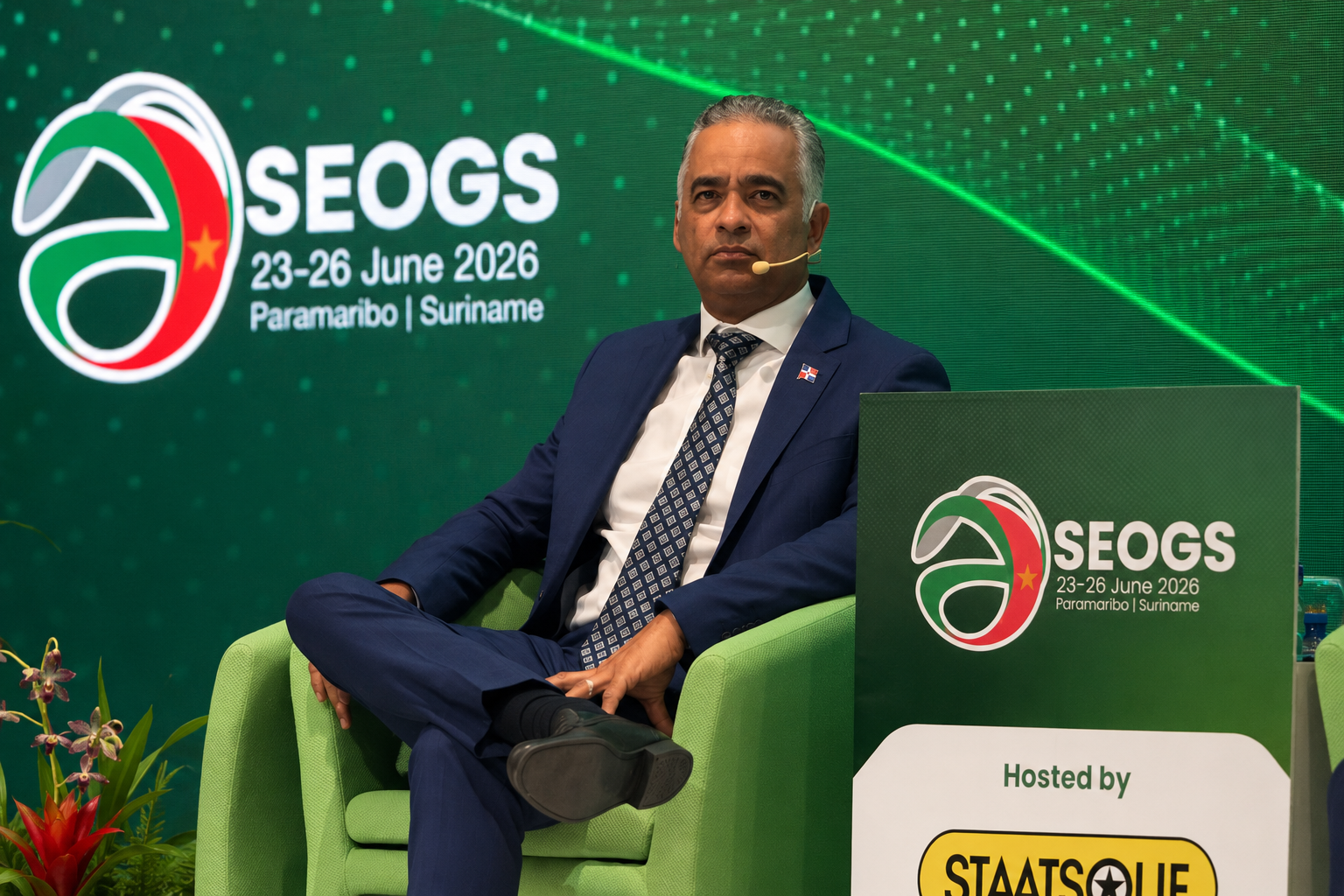 Ministro Joel Santos presenta en Surinam los avances que posicionan a República Dominicana como referente energético regional