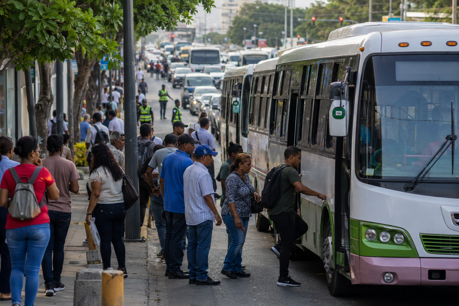 Transportistas ratifican que no habrá aumento en el precio del pasaje y respaldan medidas del INTRANT