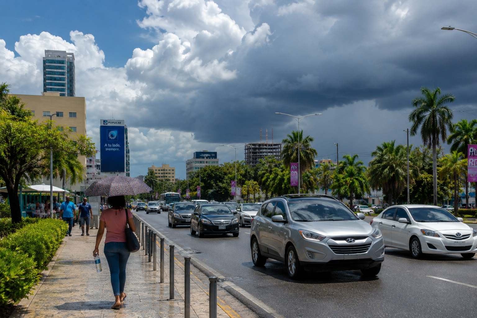 Indomet pronostica calor intenso y aguaceros locales en varias provincias del país