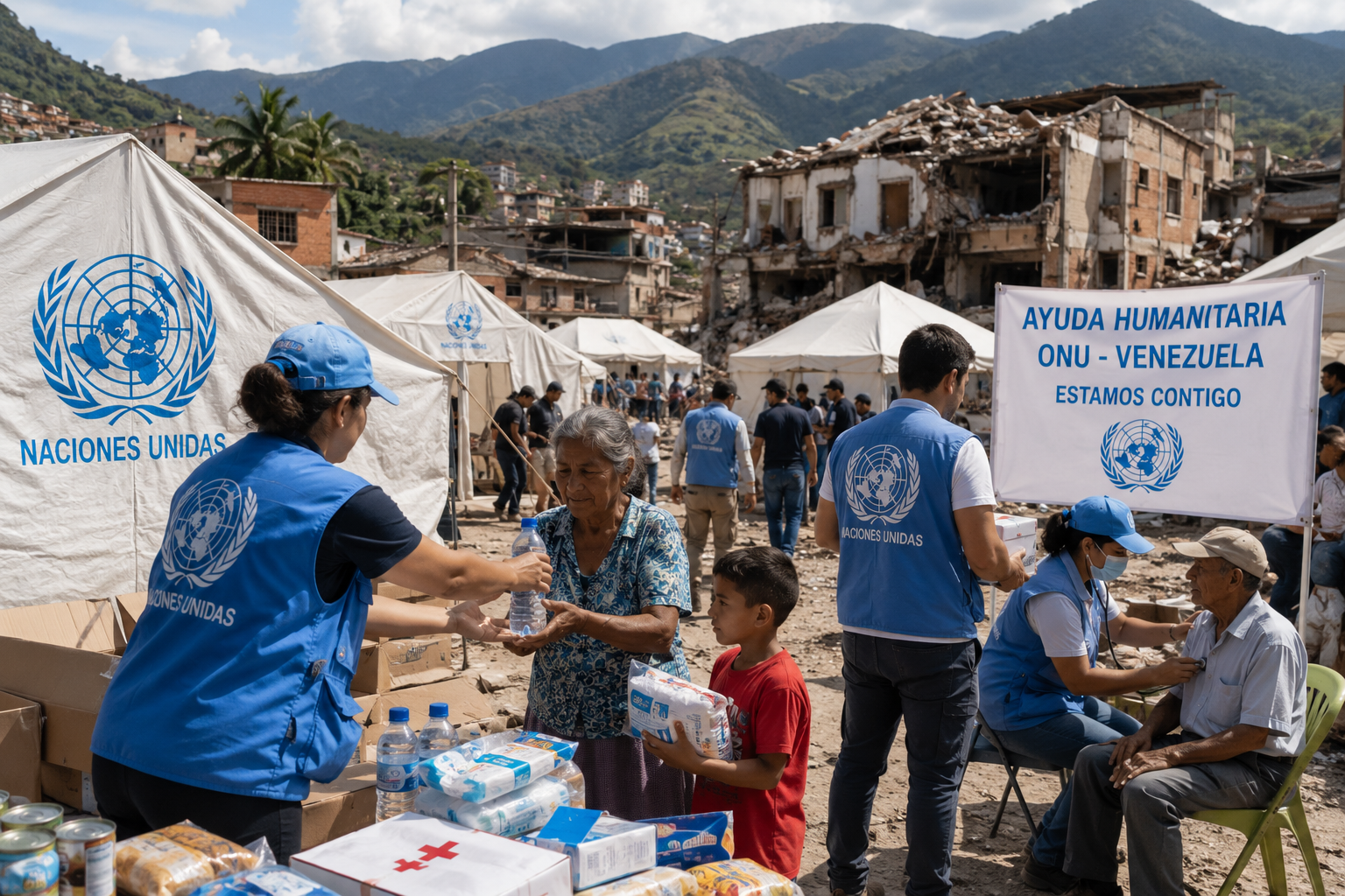 ONU refuerza la ayuda humanitaria en Venezuela tras los terremotos y llama a fortalecer la solidaridad internacional
