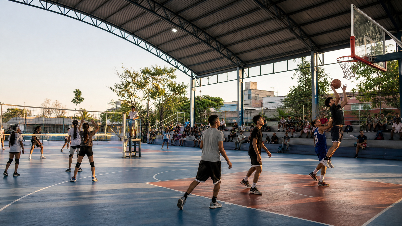 Ministerio de Deportes entrega reconstruido multiuso Antonio Duvergé en Honduras