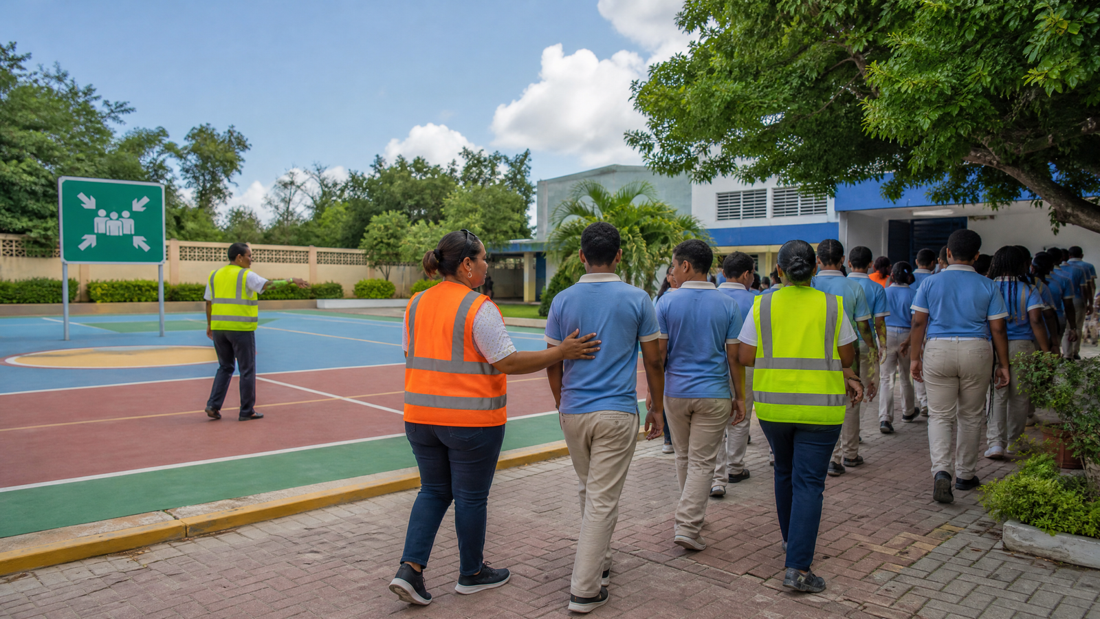 Educación dominicana se prepara para el Simulacro Nacional de Evacuación por terremoto